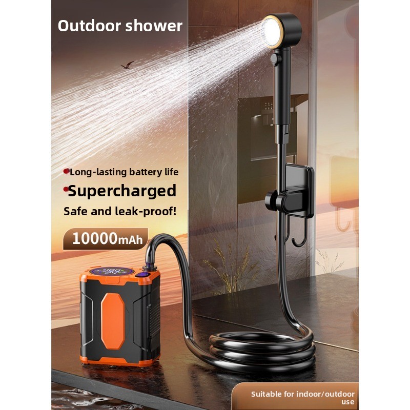 Outdoor Camping Rental - Bomba de Sucção Portátil para Chuveiro