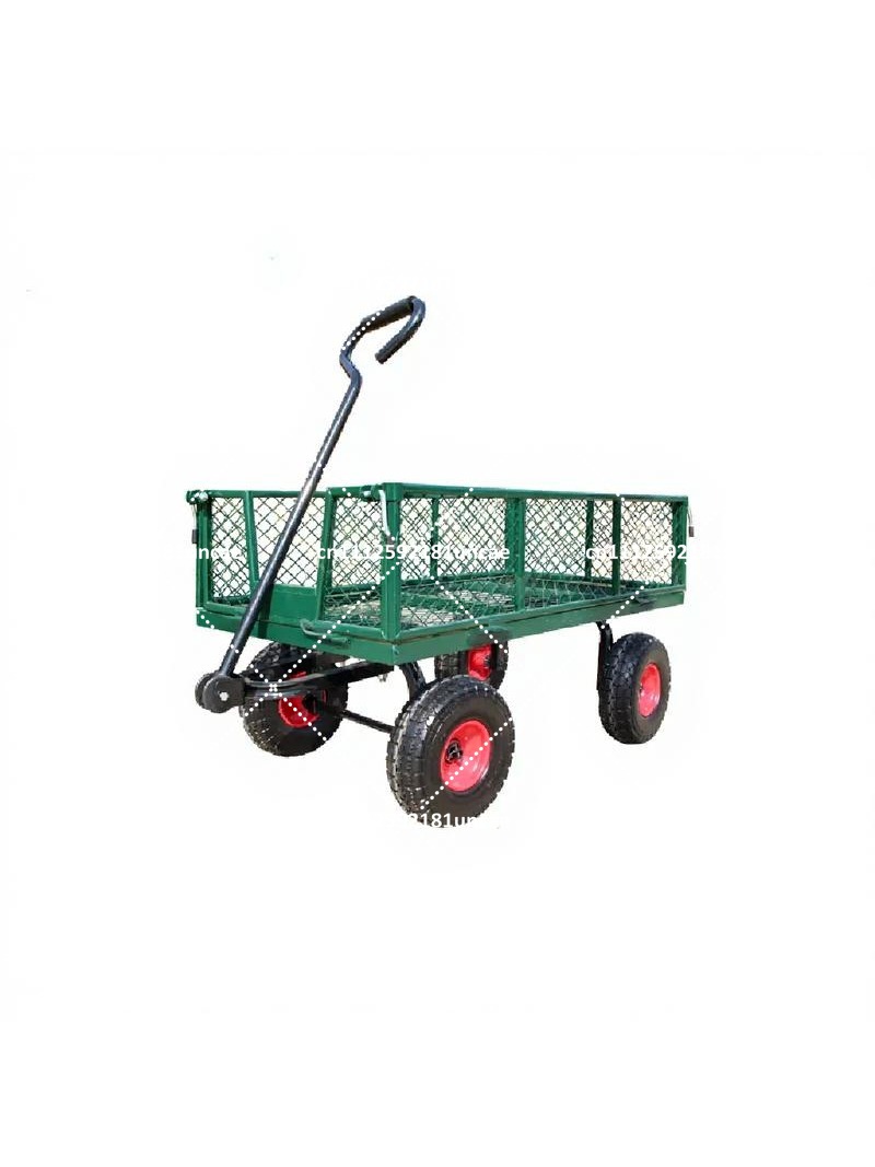 Outdoor Camping Wagon - Carrinho de Jardim Dobrável para Exterior,