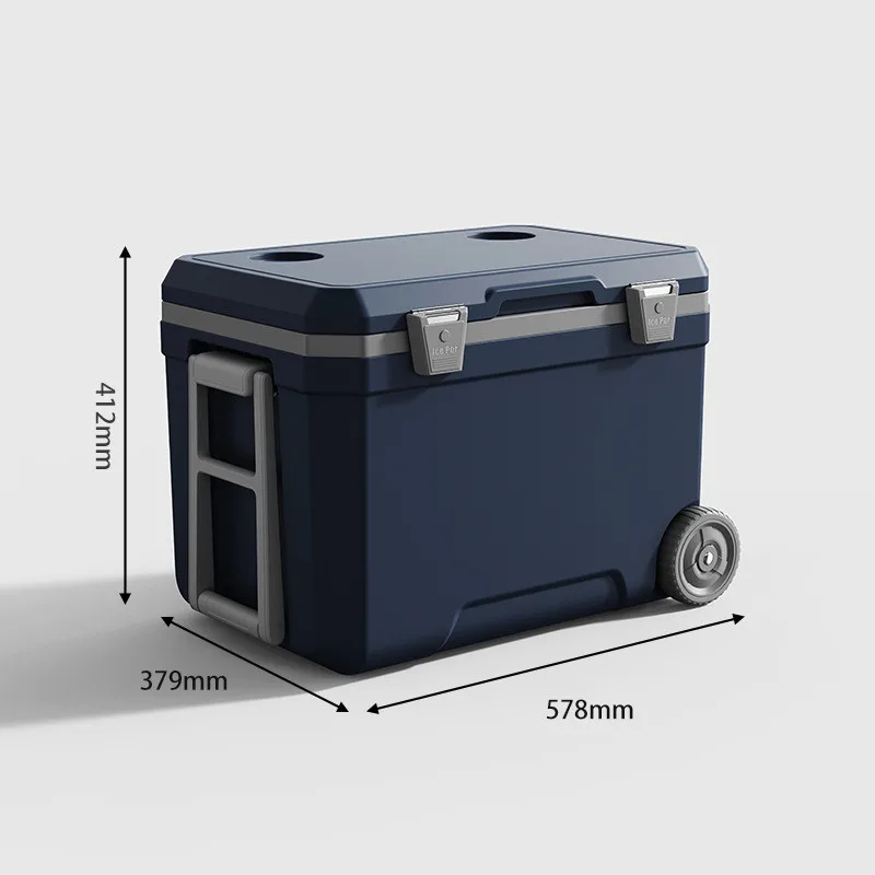 Outdoor Camping Food - Refrigerador de grande capacidade para acampamento