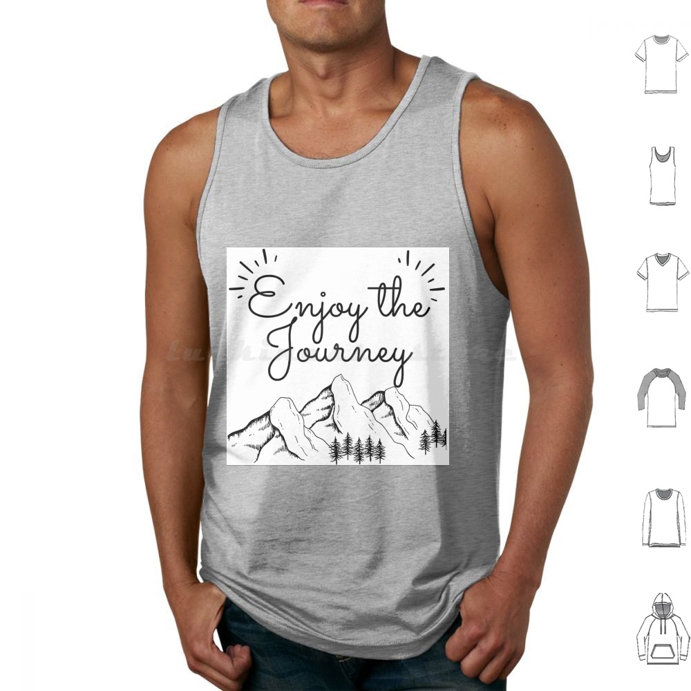 Outdoor Camping Quotes - Aproveite a jornada regatas colete sem