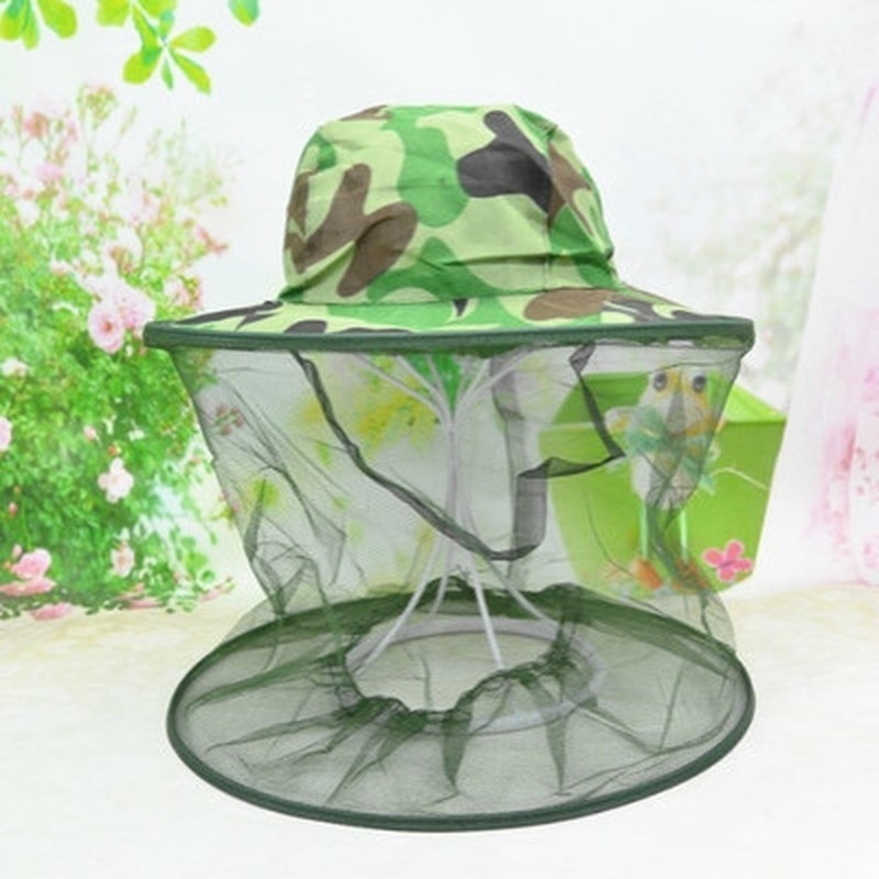 Outdoor Camping Bug Zapper - Moda inseto mosquito net malha rosto