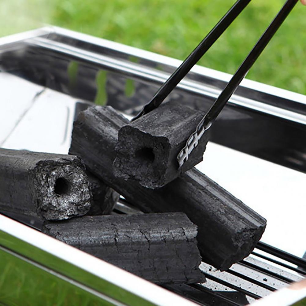 Outdoor Camping Food - Pinça de carvão para churrasco, 28cm,