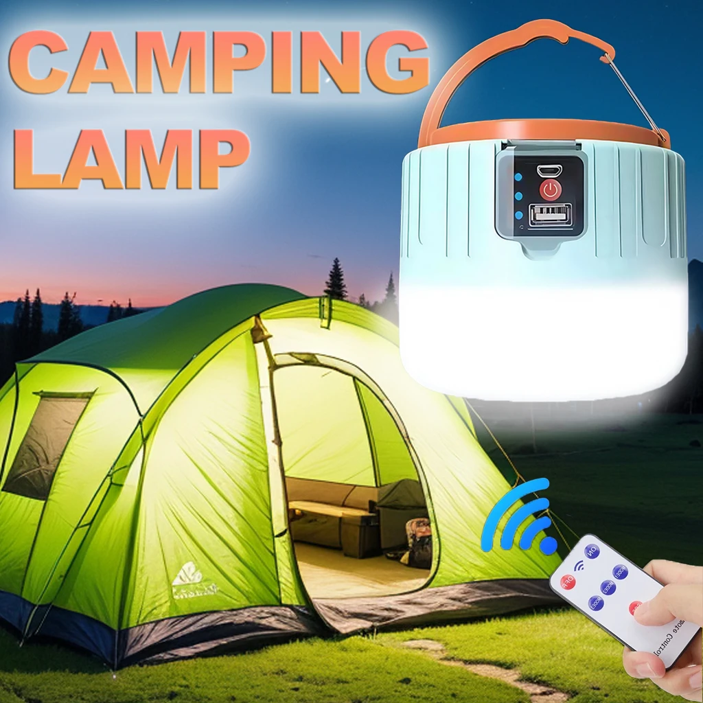 Camping Solar Lantern - Lanterna de acampamento solar recarregável led