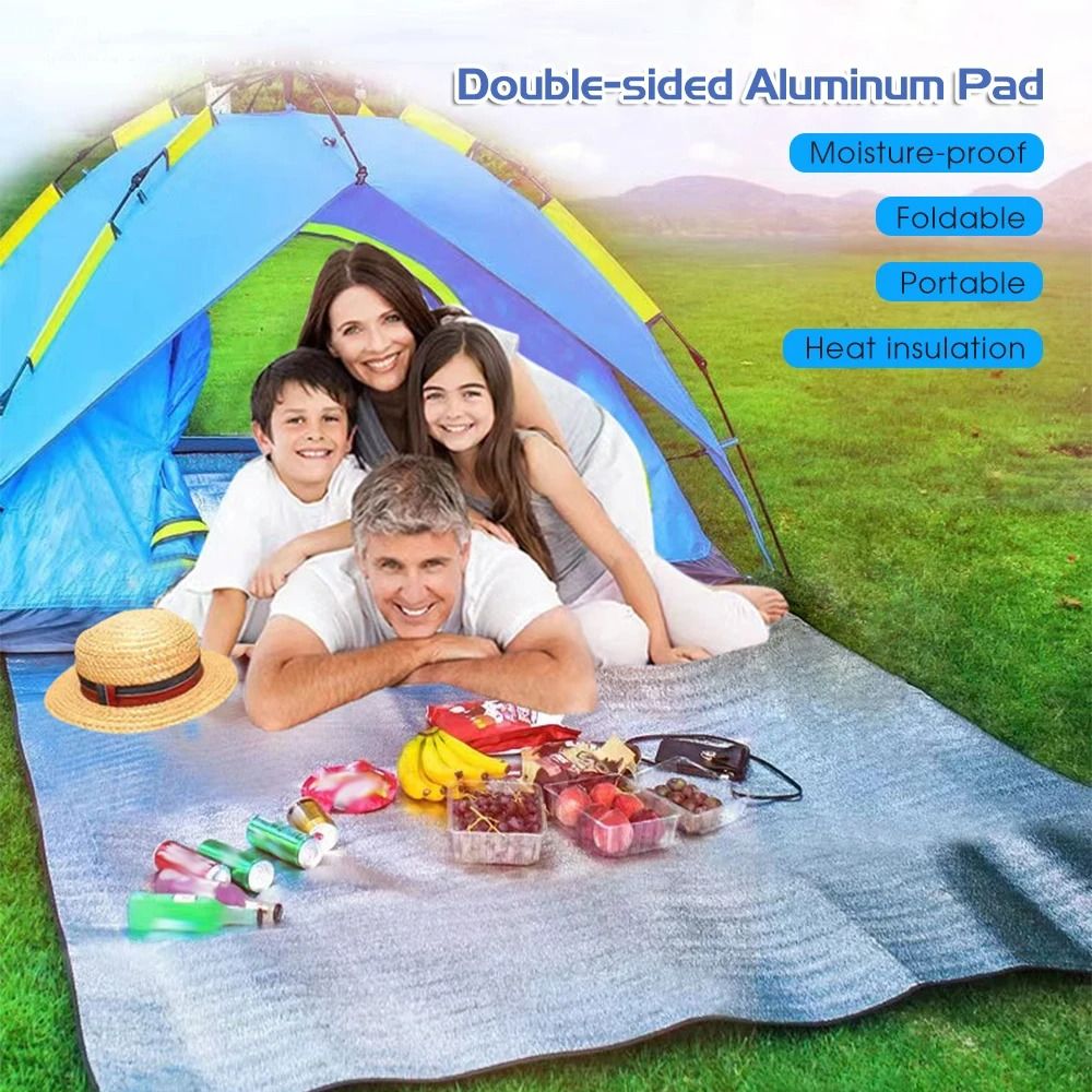 Outdoor Camping Rug Waterproof - Novo Tapete Térmico para Camping, Impermeável,