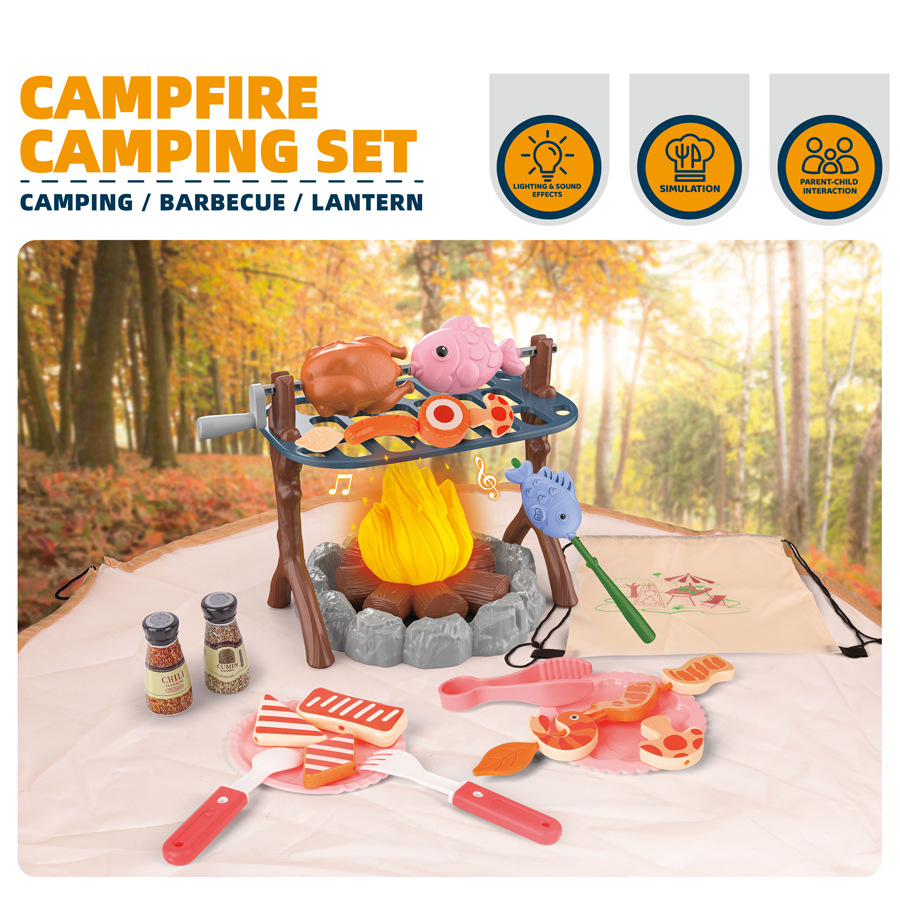 Outdoor Camping Food - Conjunto de Barraca de Camping para