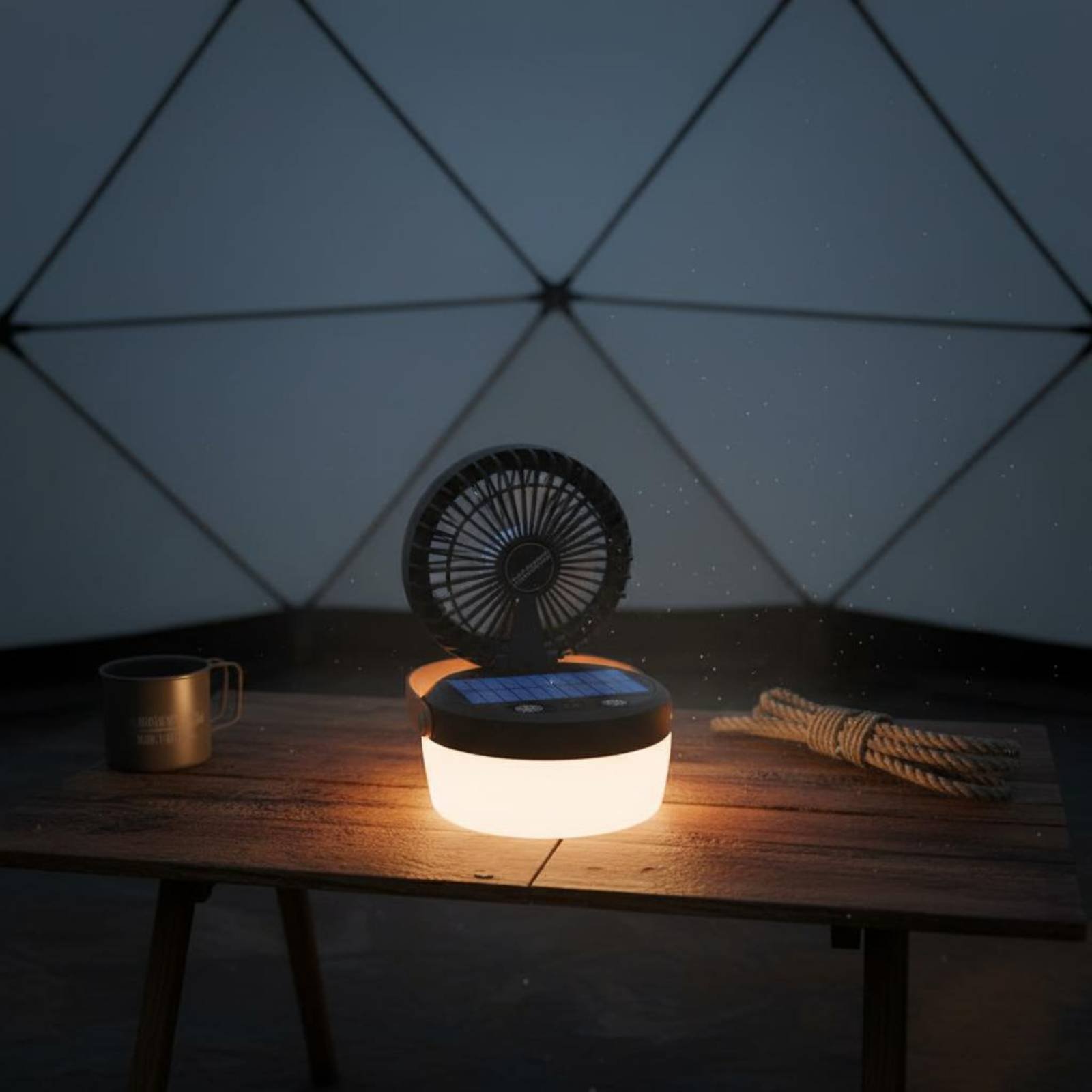 Camping Solar Lantern - Lanterna de Camping Solar com Design