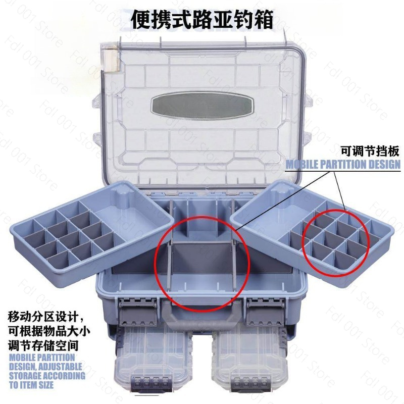 Outdoor Camping Box - Caixa de Pesca Portátil de Grande