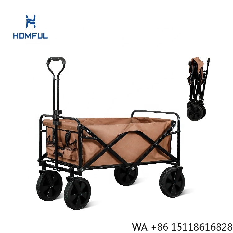 Outdoor Camping Wagon - Carrinho de Pesca HOMFUL Dobrável e