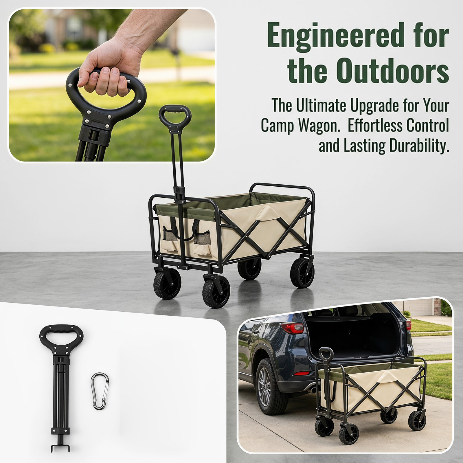 Alça de Puxar de Reposição par - Outdoor Camping Wagon avaliação e preço