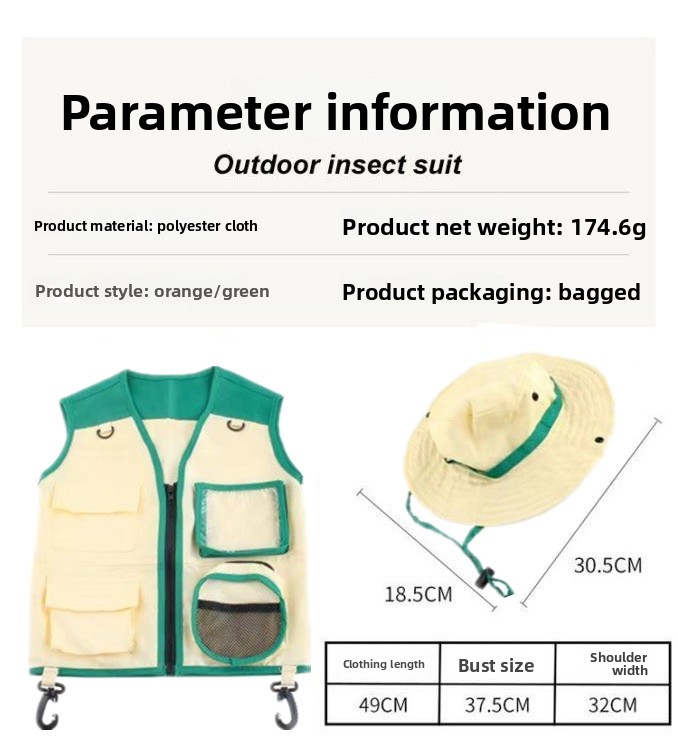 Conjunto de 2 peças de fantasi - Outdoor Camping Kids Activities avaliação e preço