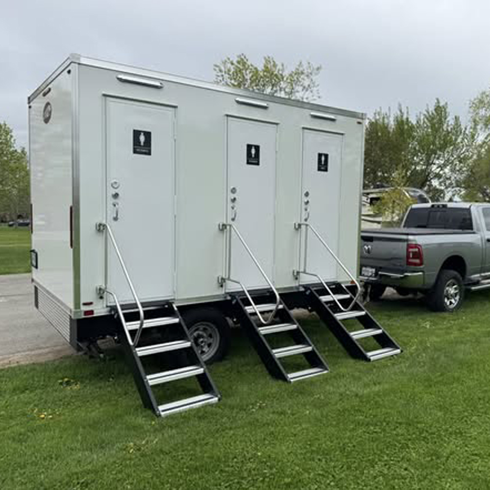 Trailer de Banheiro Móvel Luxu - Outdoor Camping Rental avaliação e preço
