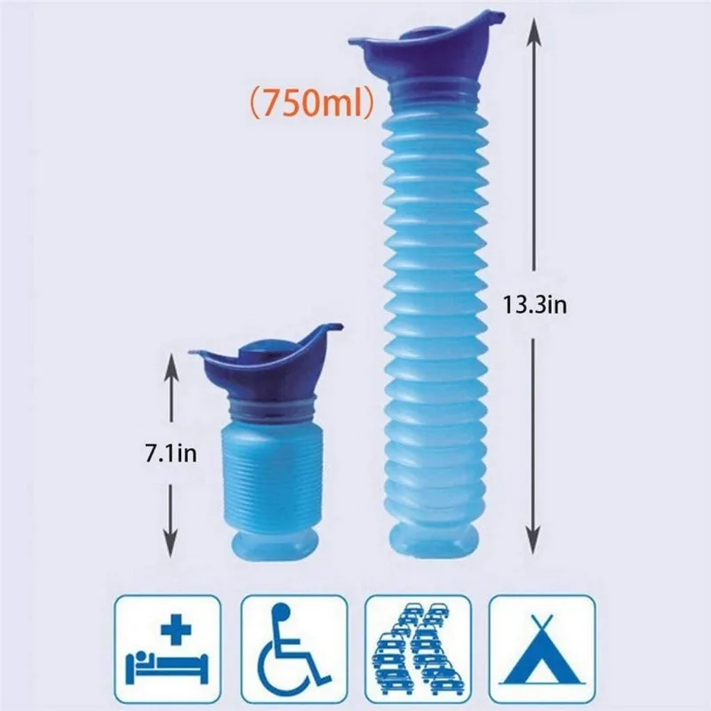 Bolsa de Urina Portátil de 750 - Outdoor Camping Urinal avaliação e preço