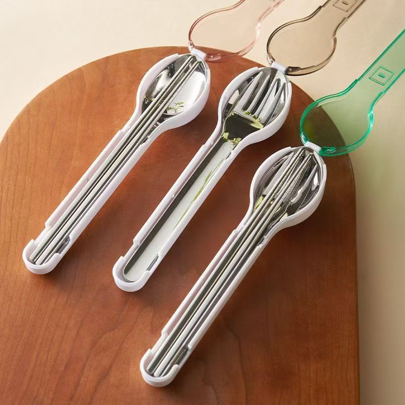 Conjunto de talheres portátil  - Outdoor Camping Box avaliação e preço