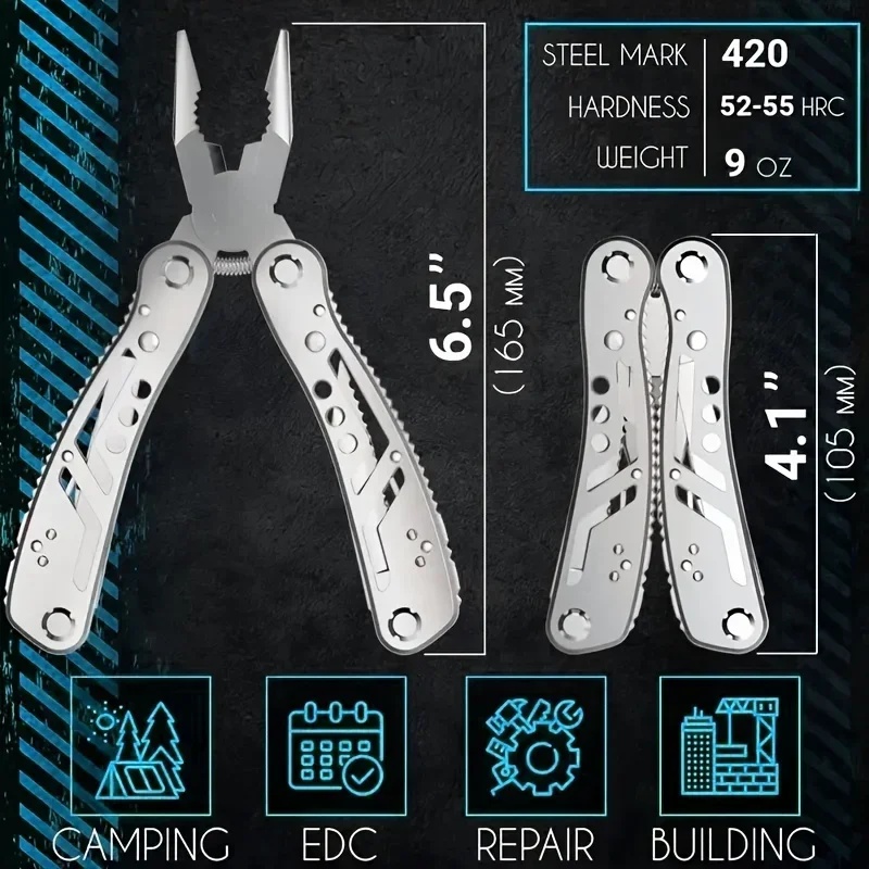 Multiferramenta 24 em 1, Equip - Camping Knife Multi-Tool avaliação e preço