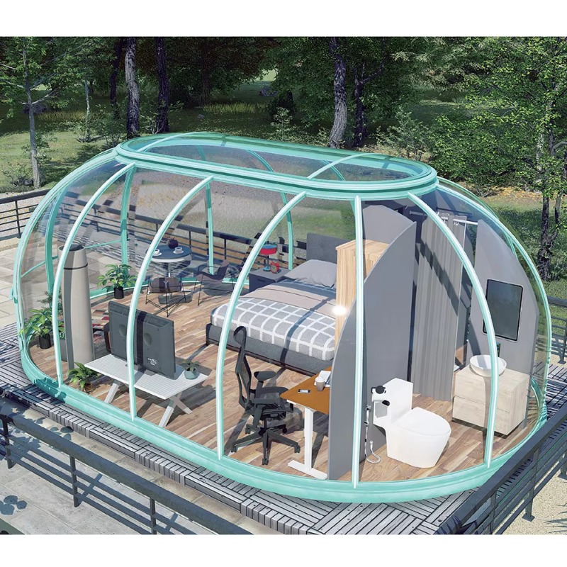 Cúpula de Policarbonato Transp - Outdoor Camping Venues avaliação e preço