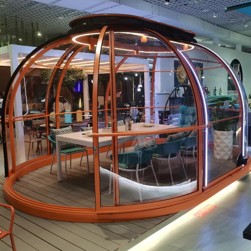 Cúpula de Policarbonato Transp - Outdoor Camping Venues avaliação e preço