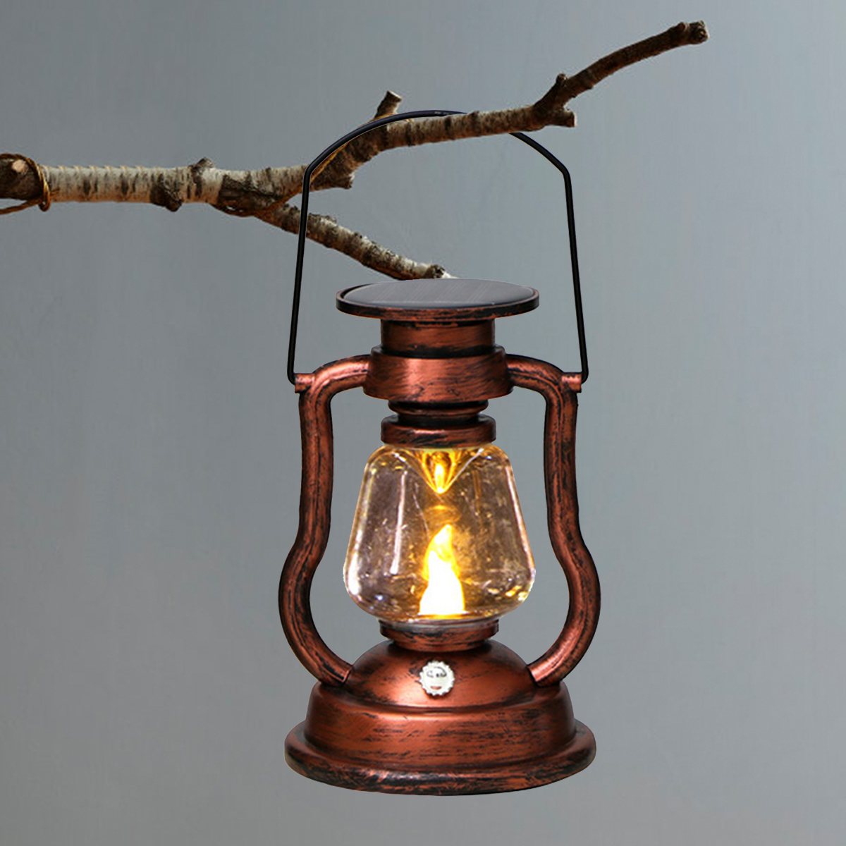 Luz de Ambiente Retro LED Sola - Camping Solar Lantern avaliação e preço
