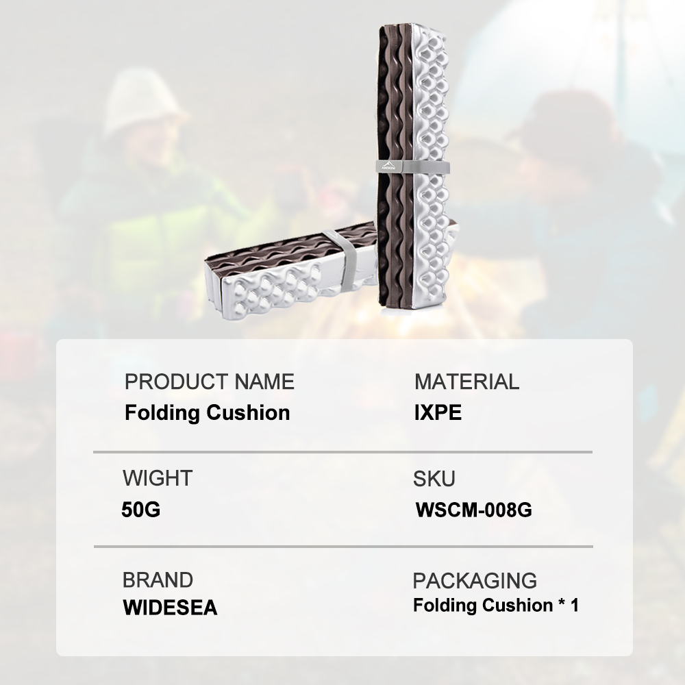 Widesea-Foldable Camping Mat,  - Outdoor Camping Rug Waterproof avaliação e preço