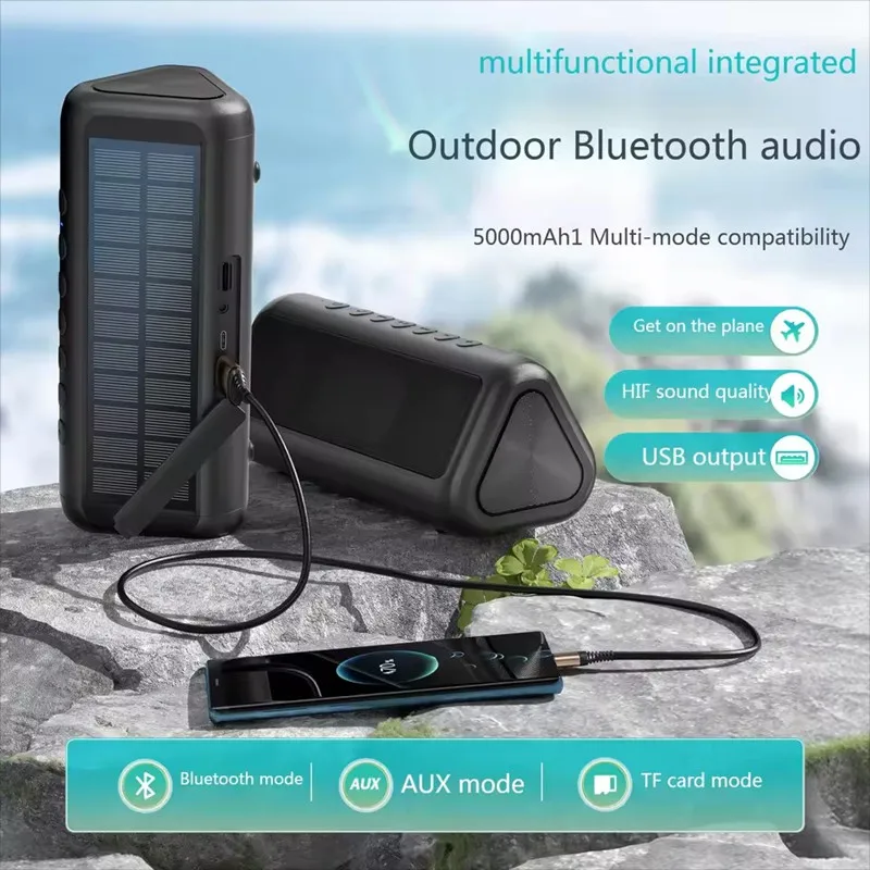 Alto-falante bluetooth portáti - Outdoor Camping Videos avaliação e preço