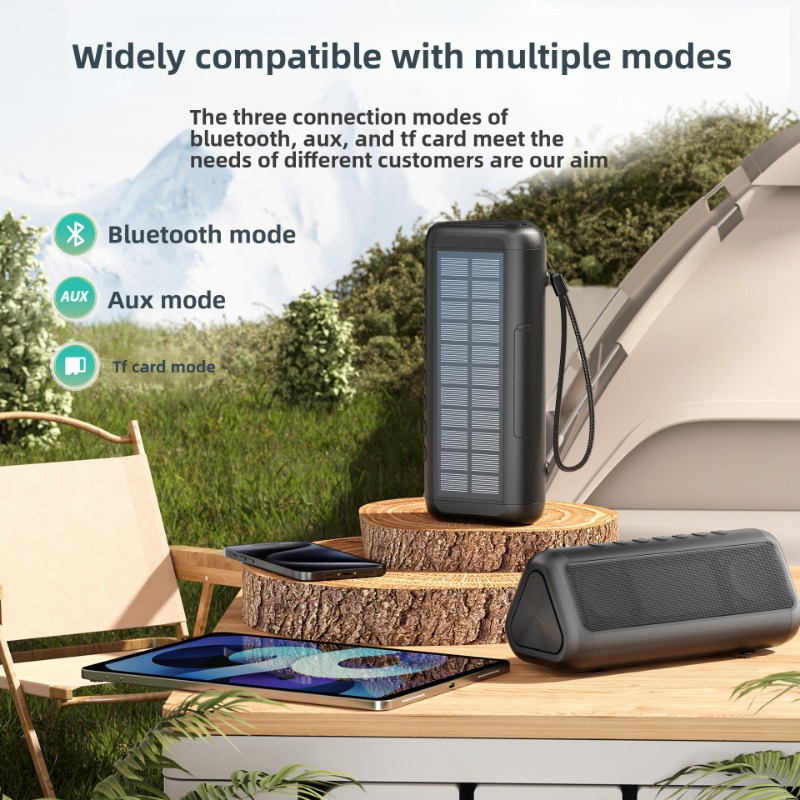 Alto-falante bluetooth portáti - Outdoor Camping Videos avaliação e preço