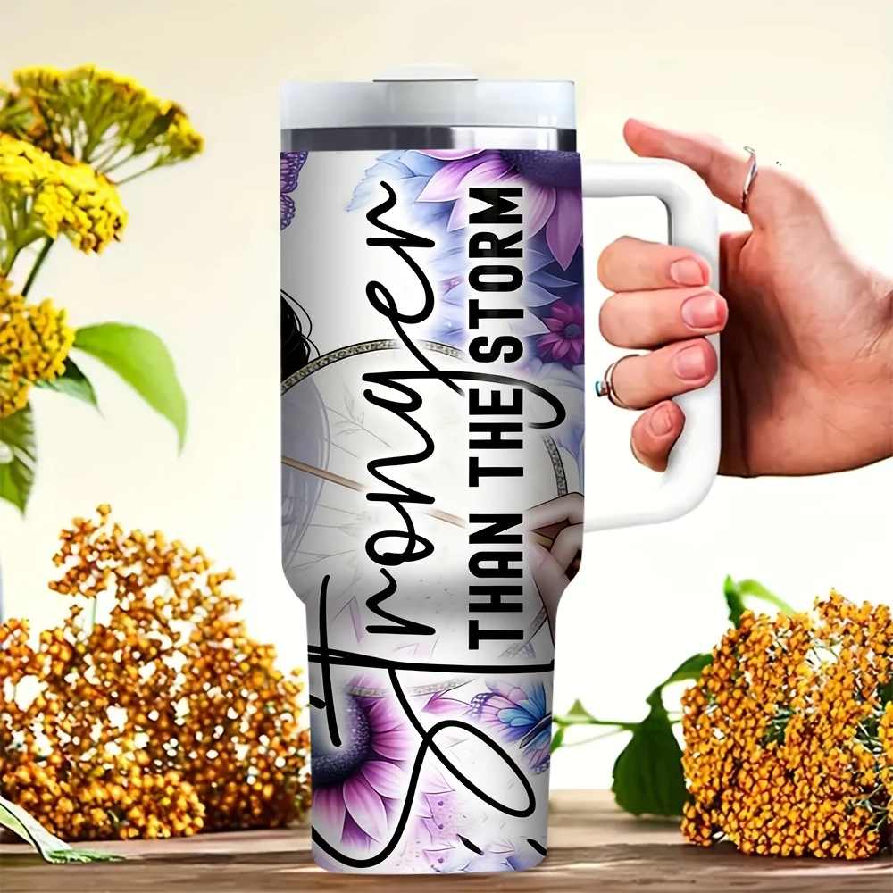 Copo Térmico de 40Oz com Alça, - Outdoor Camping Quotes avaliação e preço