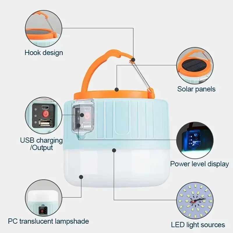 Lanterna de acampamento solar  - Camping Solar Lantern avaliação e preço