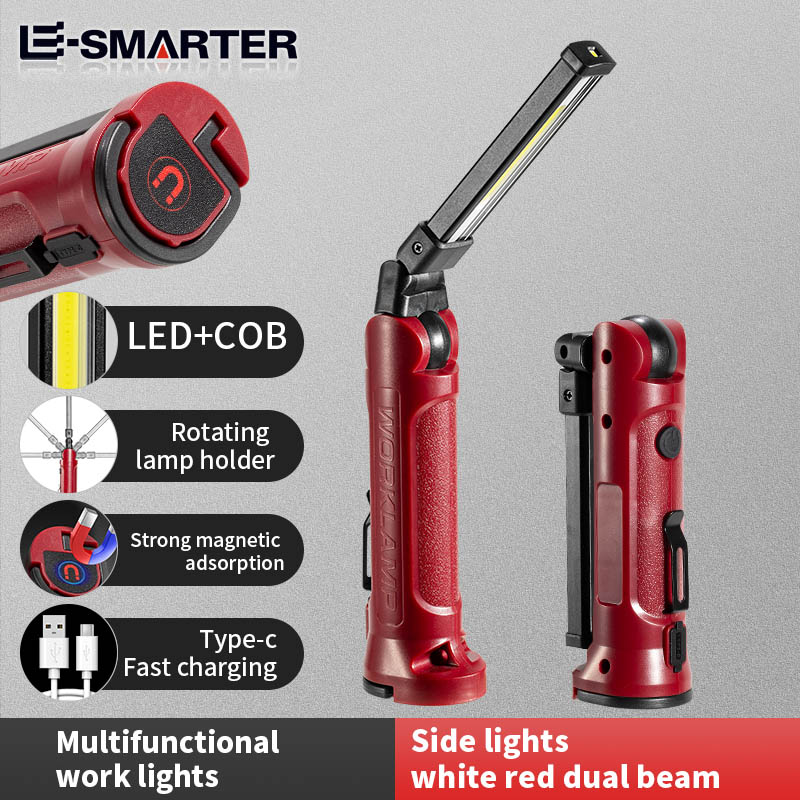 Cob led luz de trabalho recarr - Outdoor Camping Glamping avaliação e preço