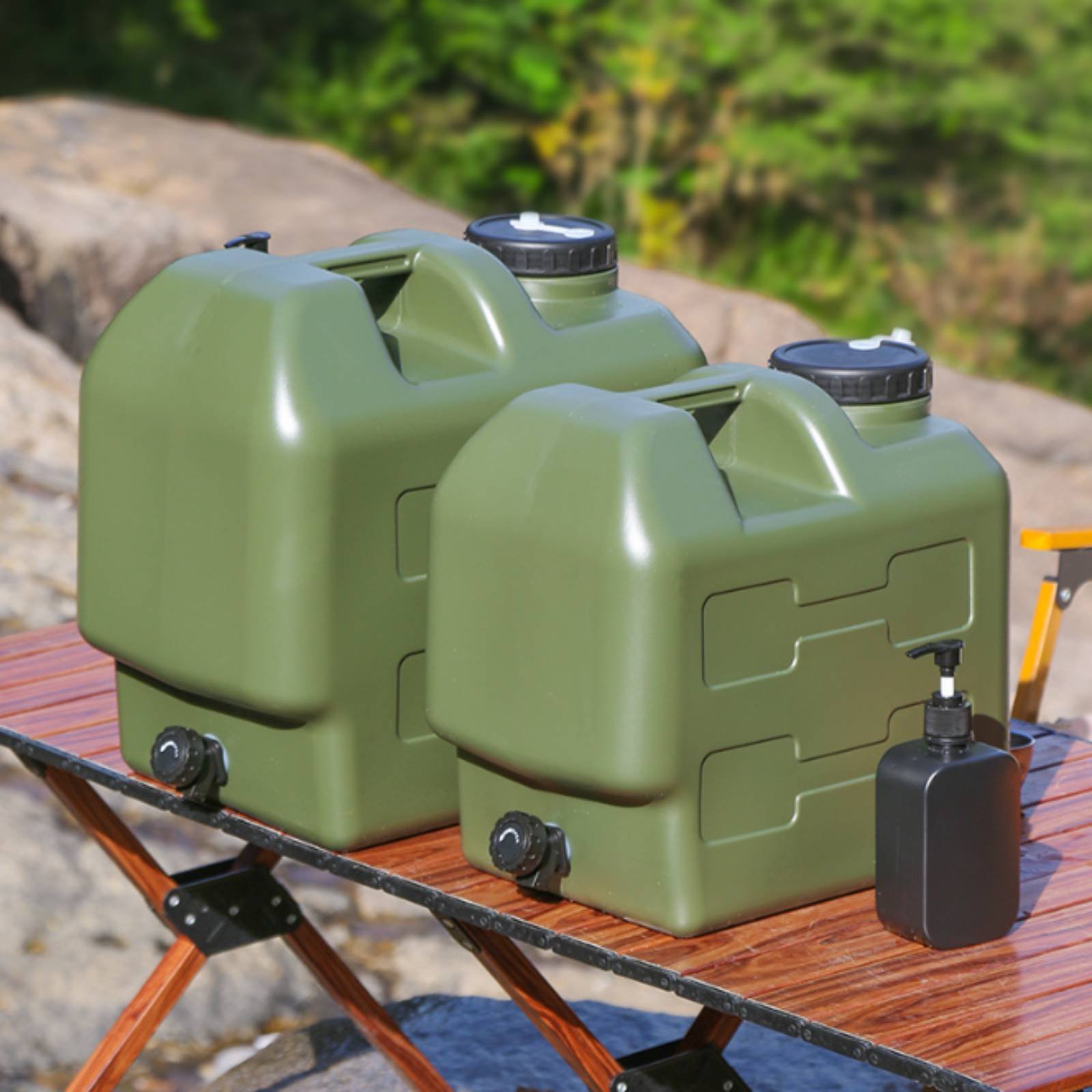 Recipiente de água com torneir - Outdoor Camping Food avaliação e preço