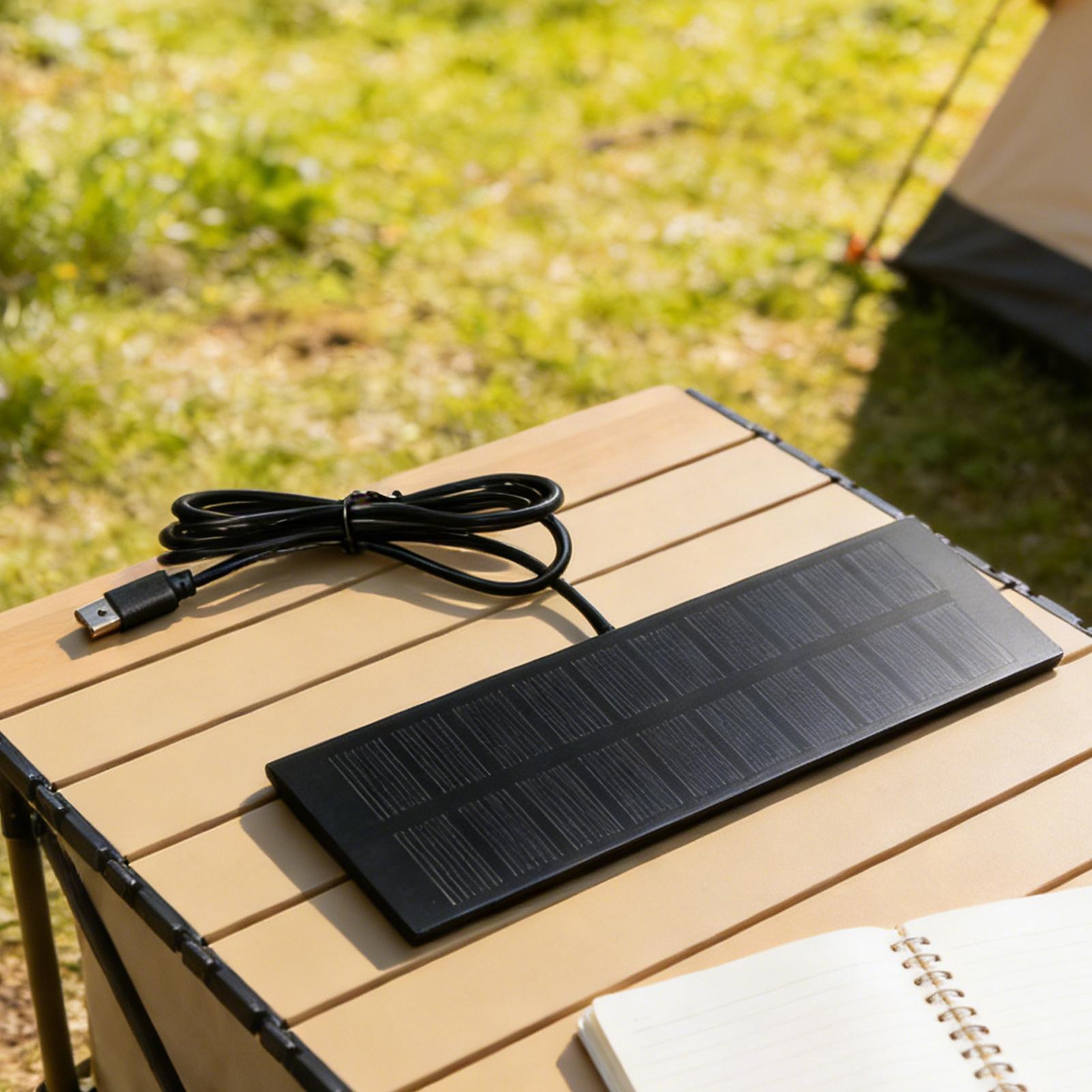 Painel Solar Portátil 5W 5V, C - Camping Solar Lantern avaliação e preço