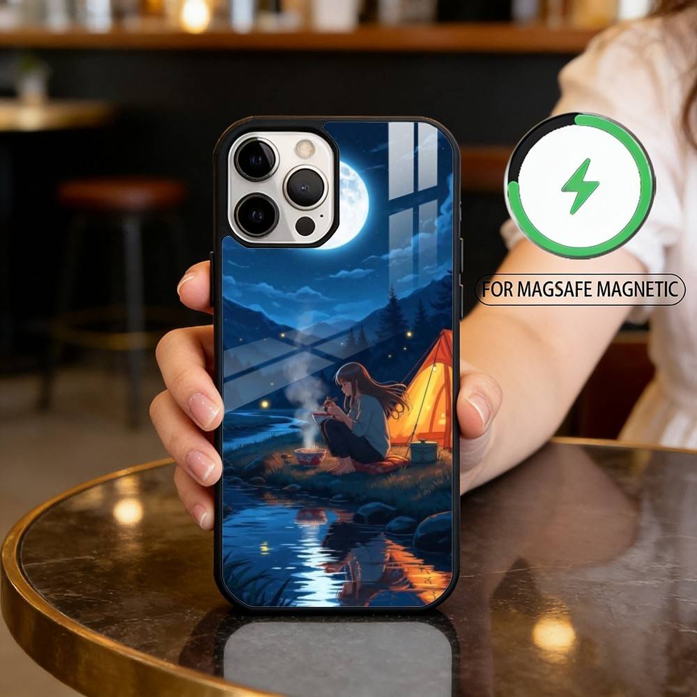 Capa de Telefone para iPhone 1 - Outdoor Camping Quotes avaliação e preço