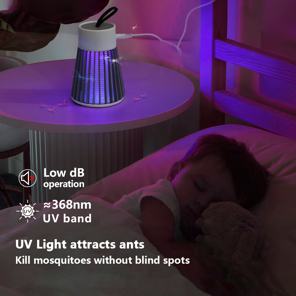 Lâmpada Elétrica Mata-Mosquito - Outdoor Camping Bug Zapper avaliação e preço