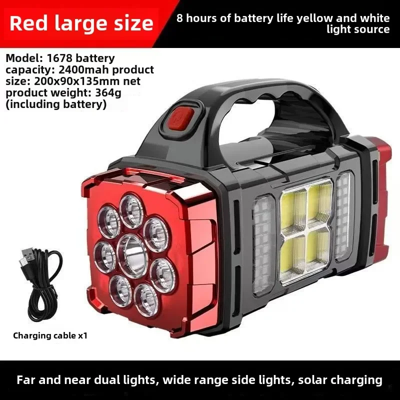 COB Multifuncional Ao Ar Livre - Camping Solar Lantern avaliação e preço