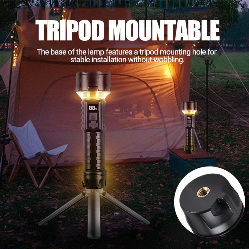 Lanterna led cob recarregável, - Outdoor Camping Glamping avaliação e preço