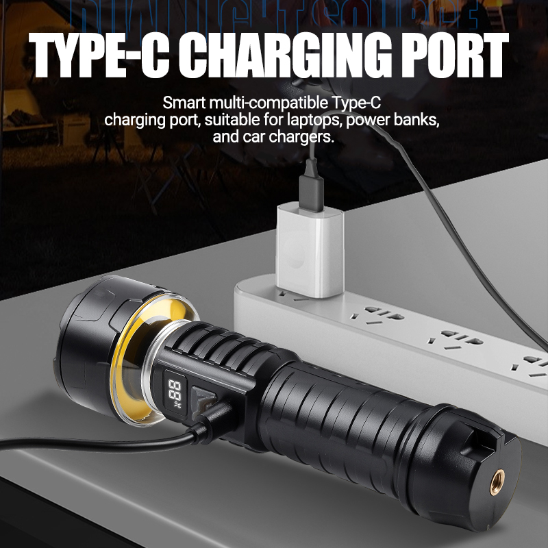 Lanterna led cob recarregável, - Outdoor Camping Glamping avaliação e preço