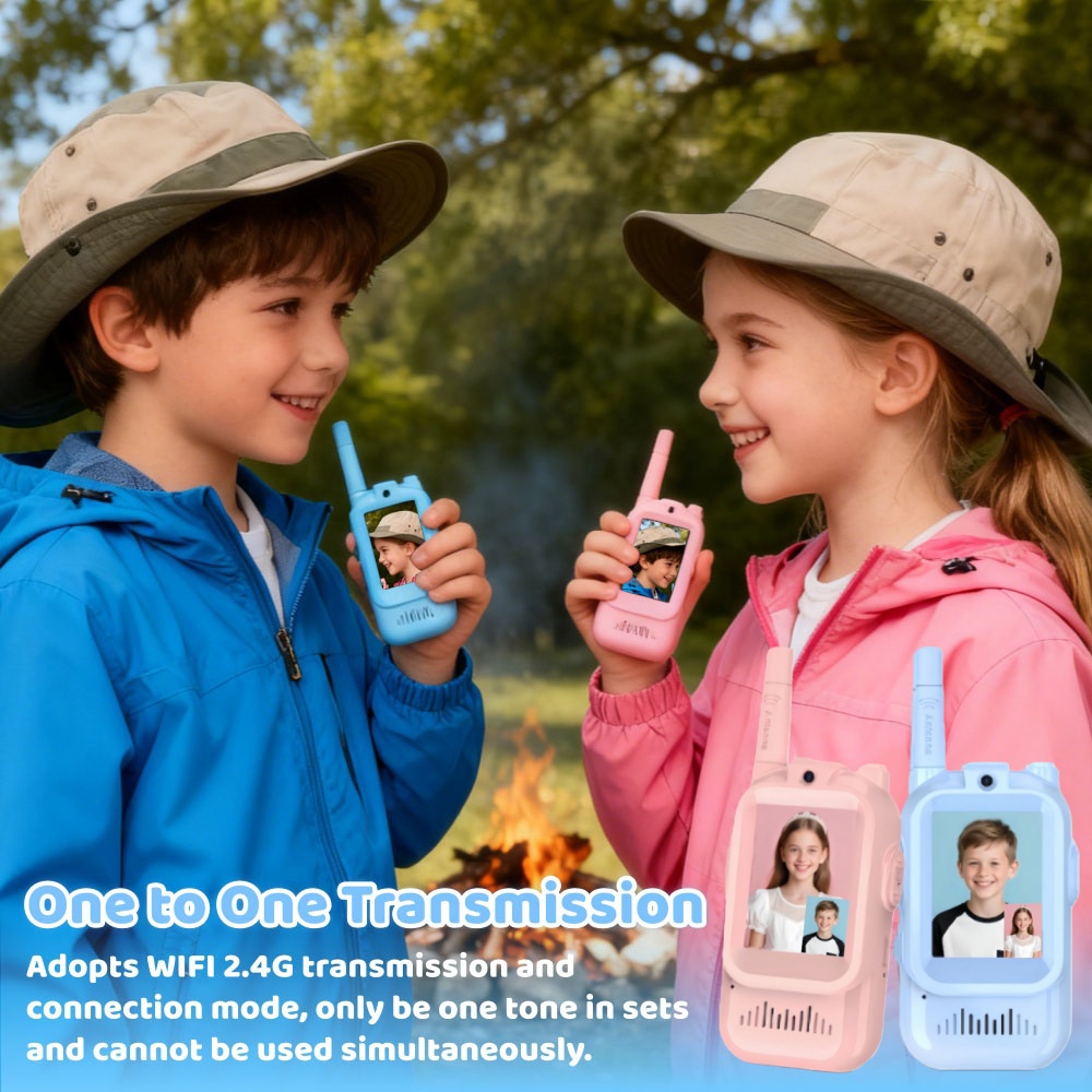 2PCS Walkie Talkie de Vídeo pa - Outdoor Camping Videos avaliação e preço