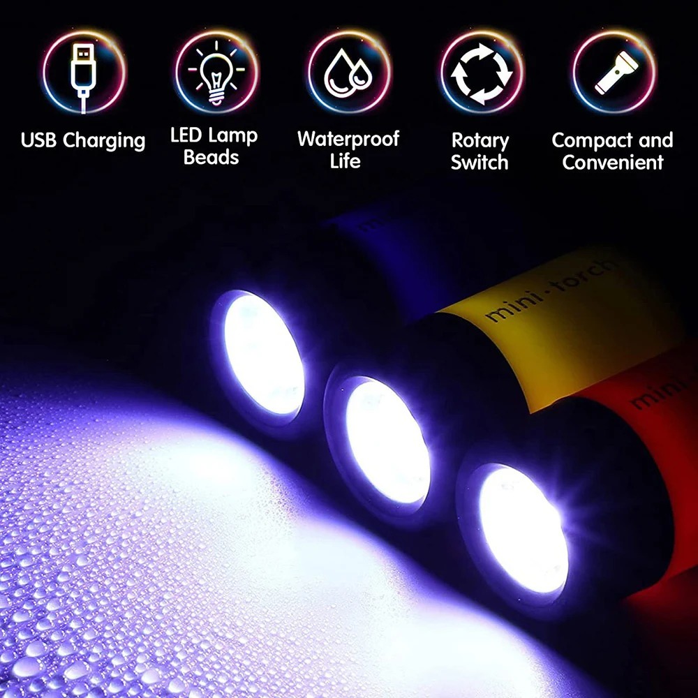Lanterna Mini Recarregável USB - Outdoor Camping Glamping avaliação e preço