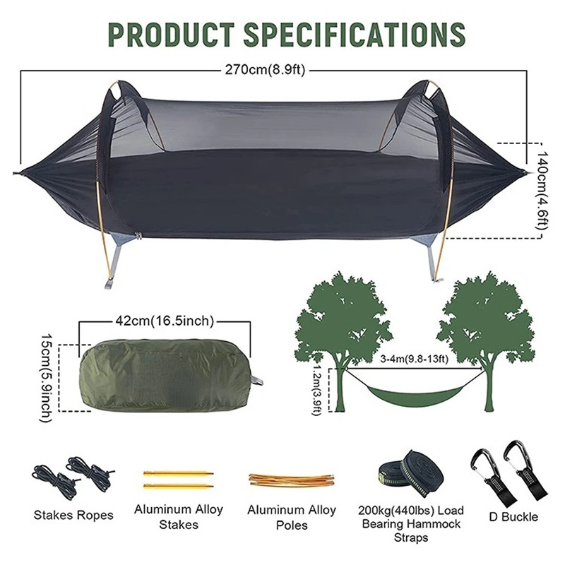 Rede Mosquiteira 3 em 1 com To - Outdoor Camping Bug Zapper avaliação e preço