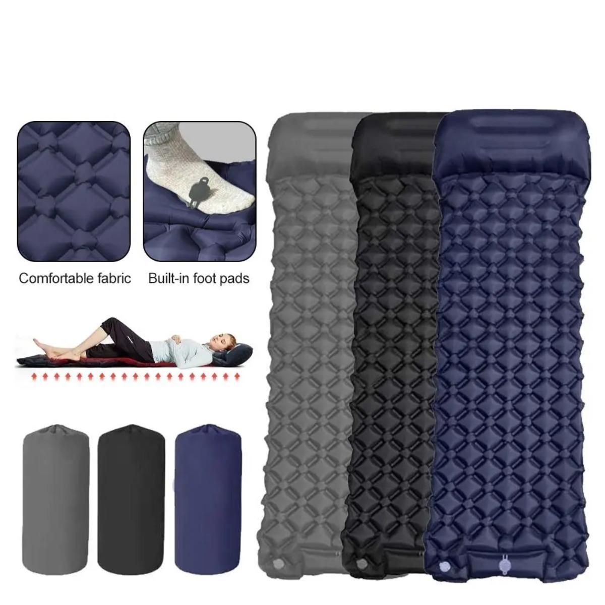 Colchão Inflável Individual e  - Outdoor Camping Rug Waterproof avaliação e preço
