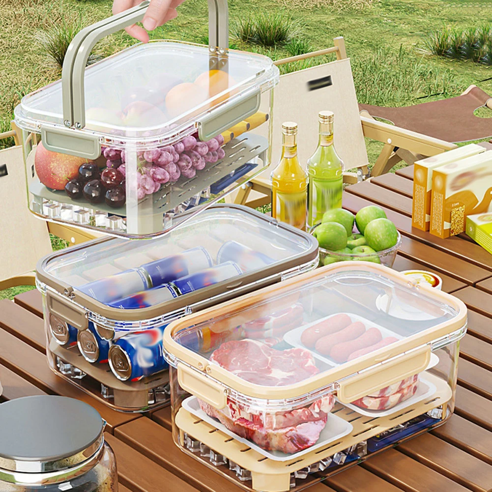 Recipiente portátil de armazen - Outdoor Camping Box avaliação e preço