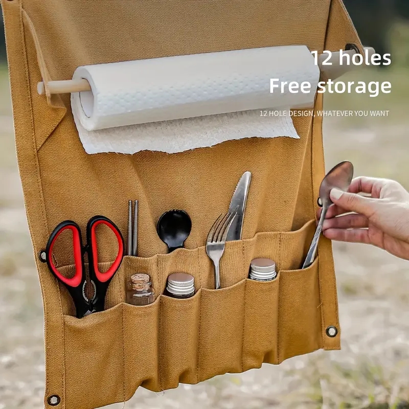 Organizador de utensílios de l - Outdoor Camping Wallpaper avaliação e preço