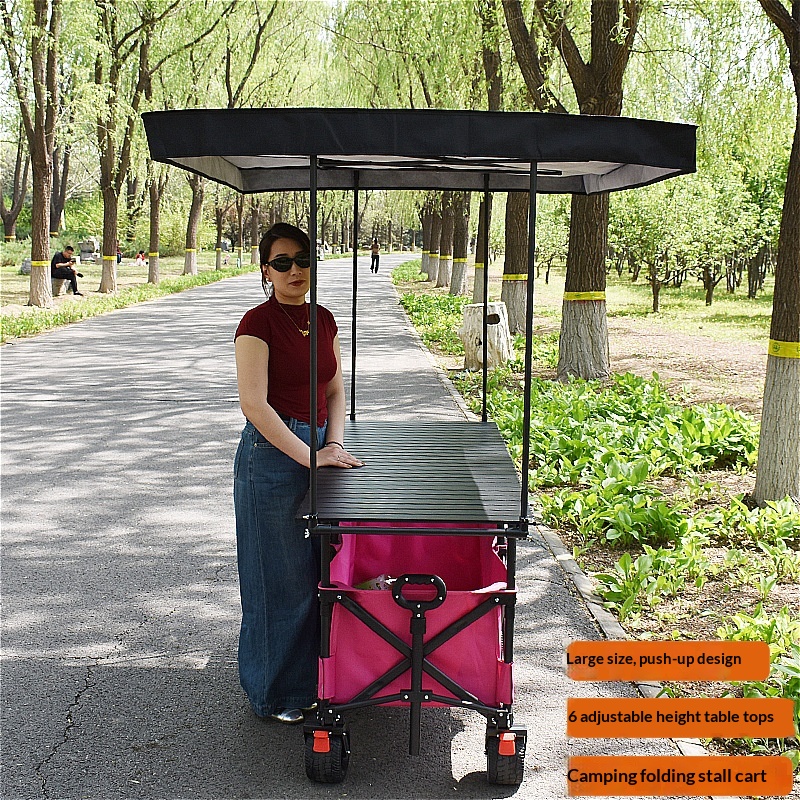 Carrinho Dobrável Personalizad - Outdoor Camping Wagon avaliação e preço