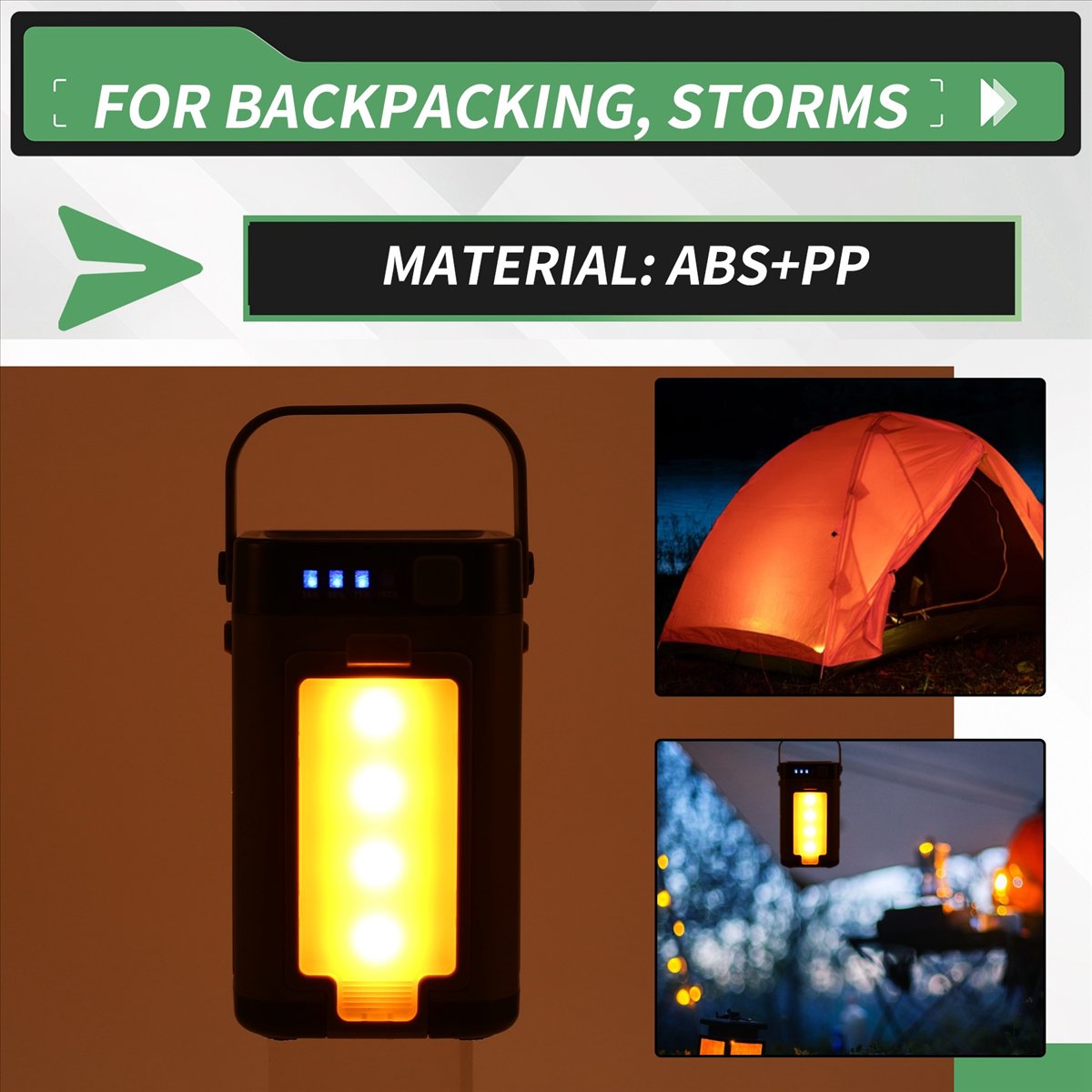 Lanterna de Camping LED Dobráv - Camping Solar Lantern avaliação e preço