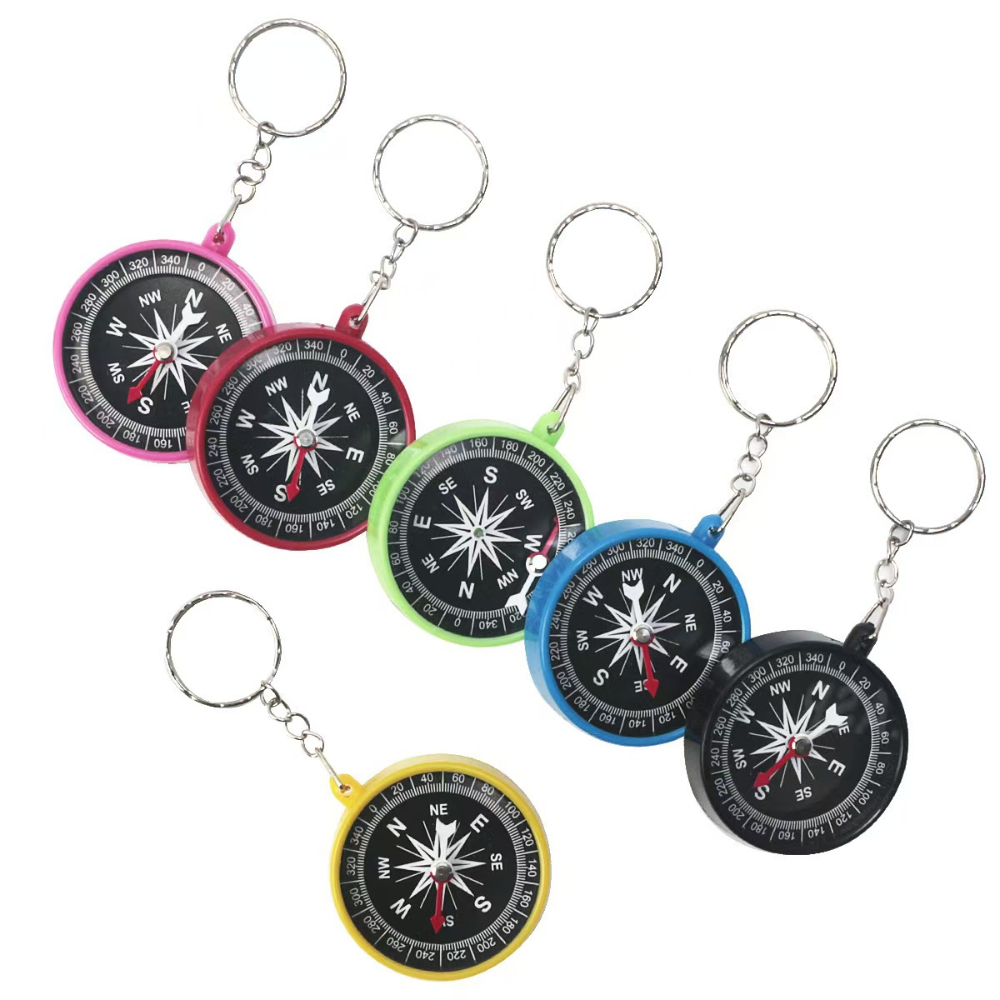 Bússola de Plástico Multicolor - Outdoor Camping Kids Activities avaliação e preço