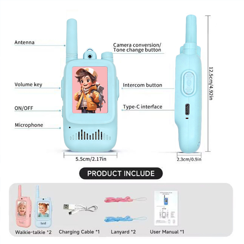 2 Walkie Talkies Infantis Reca - Outdoor Camping Videos avaliação e preço