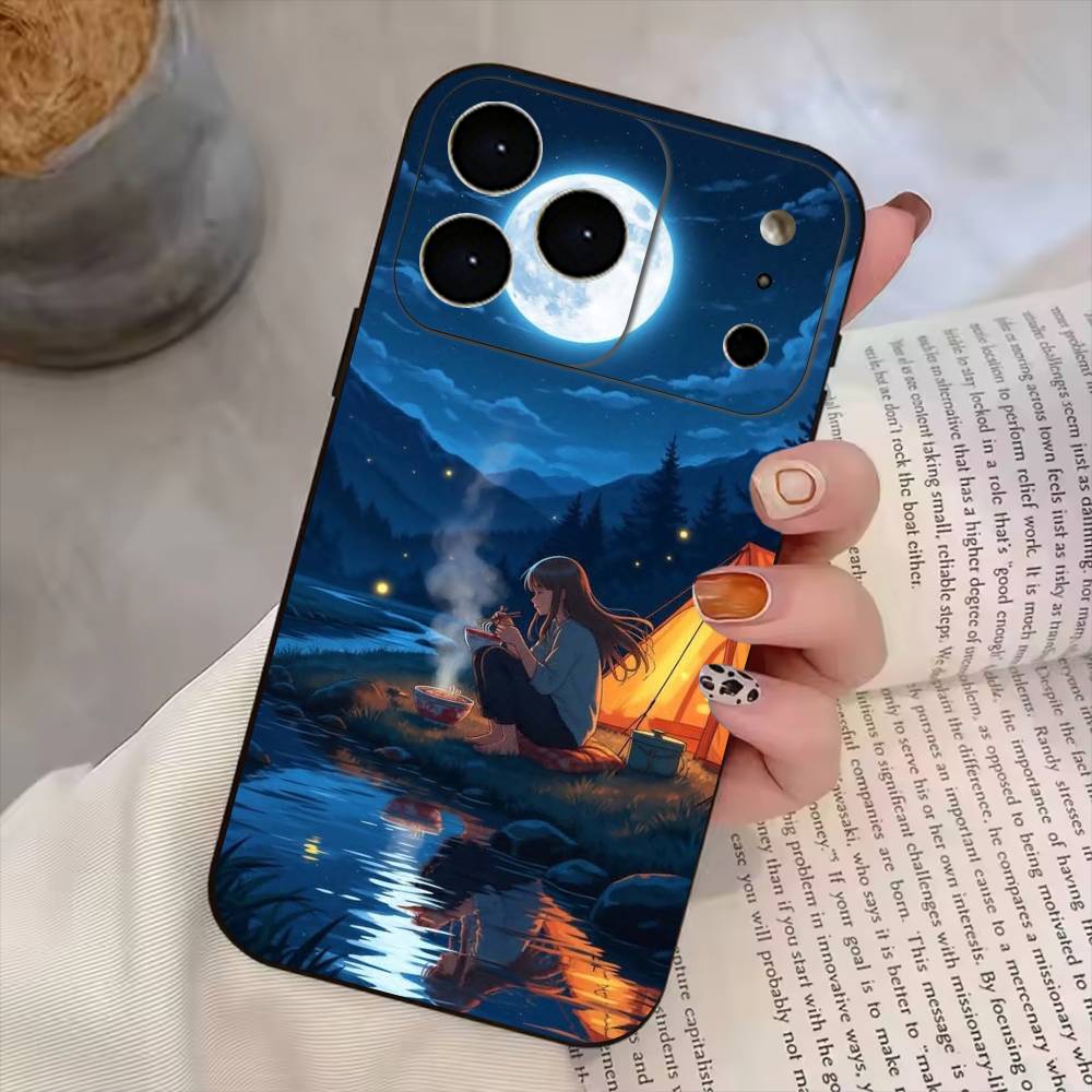 Capa para iPhone 18, 17, 16, 1 - Outdoor Camping Quotes avaliação e preço