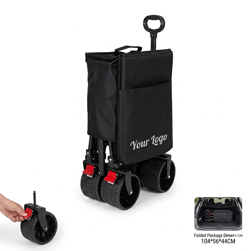 Carrinho Dobrável Reforçado Pe - Outdoor Camping Wagon avaliação e preço