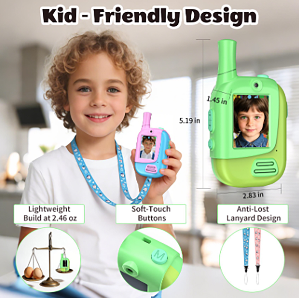 Pacote com 2 Walkie Talkies Re - Outdoor Camping Videos avaliação e preço