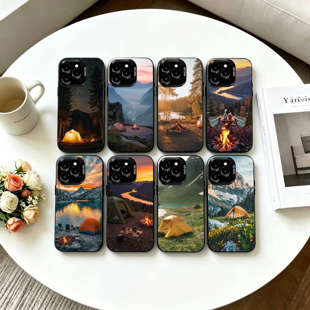 Capa de Celular para Acampamen - Outdoor Camping Quotes avaliação e preço